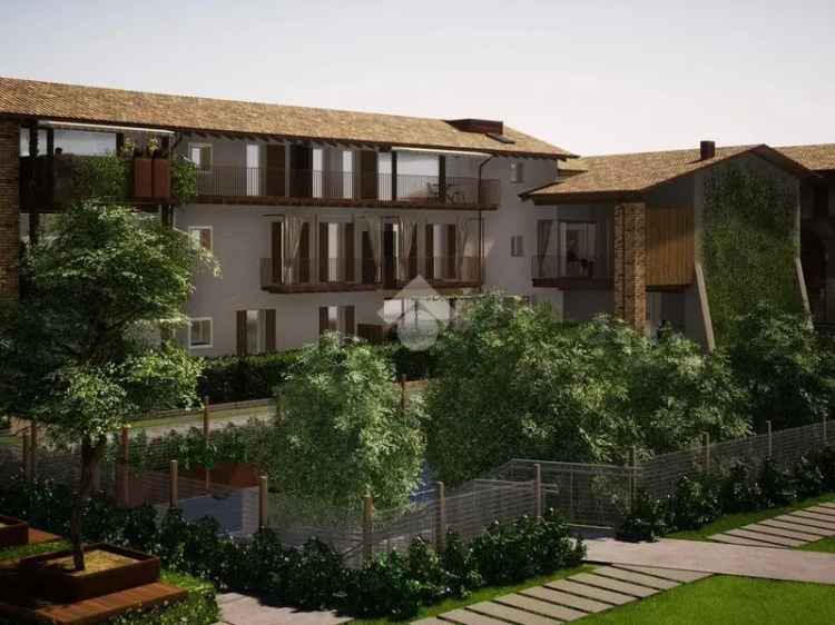 Quadrilocale nuovo Lurano con giardino e box auto