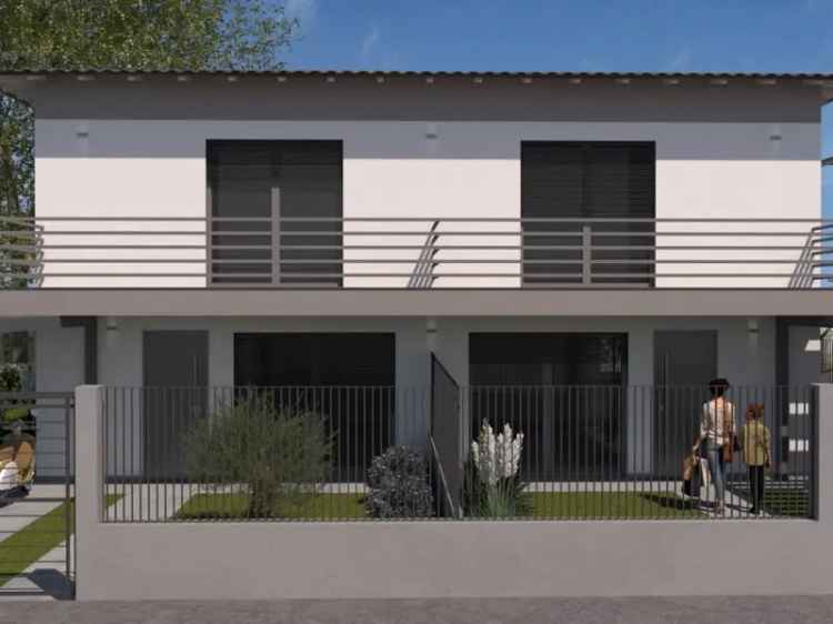 Villa Bifamiliare Rezzato Classe A4 Giardino Pergolato
