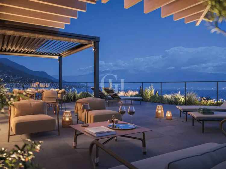 Attico di Lusso Salò Lago di Garda - Vista Panoramica - Arredato