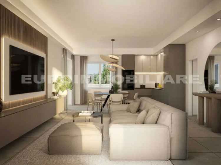 Quadrilocale in Vendita a Gussago Con Giardino e Box Doppio