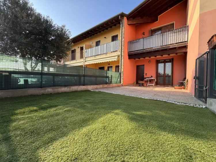 Appartamento 2 Locali Cazzago San Martino Giardino Box Auto