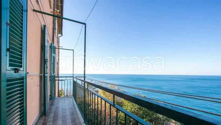 Appartamento Riomaggiore Vista Mare 75mq 4 Vani Giardino