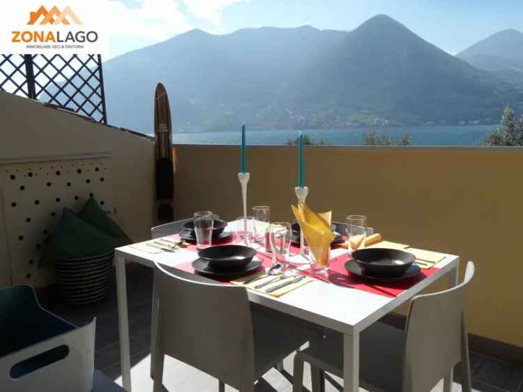 Monolocale Iseo 4 Posti Letto Vista Lago Arredato