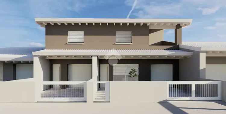 Villa a Schiera Roverbella 150mq Giardino Tre Lati
