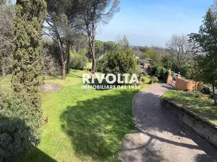 Villa in Affitto Roma Giustiniana 430mq Giardino 1000mq