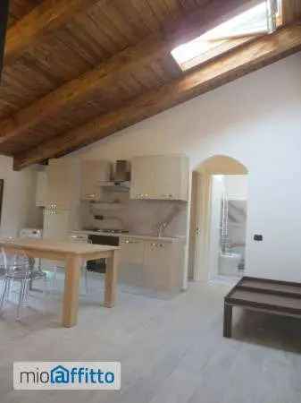 Mansarda in stabile Liberty con giardino -  due camere e balconata