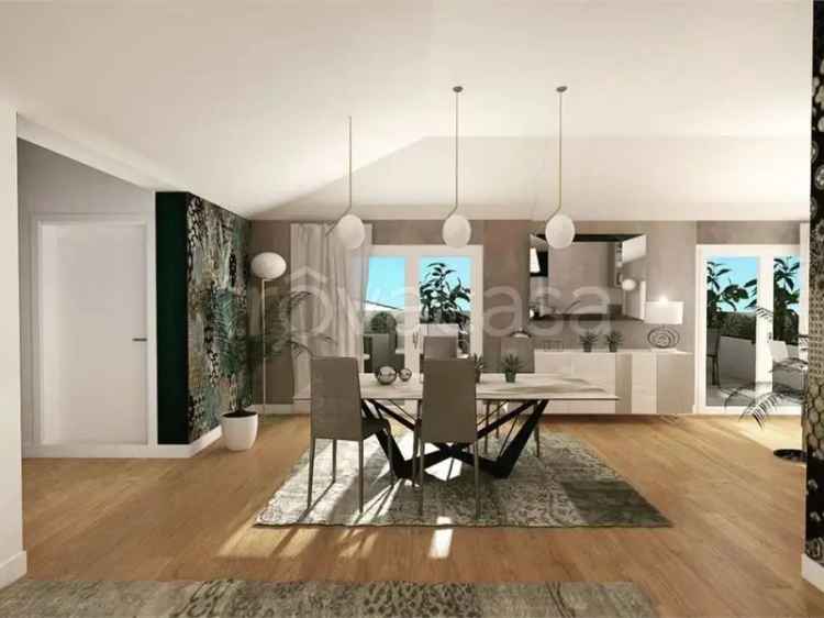 Attico in Vendita Lumezzane 125mq 3 Camere 2 Bagni Terrazze