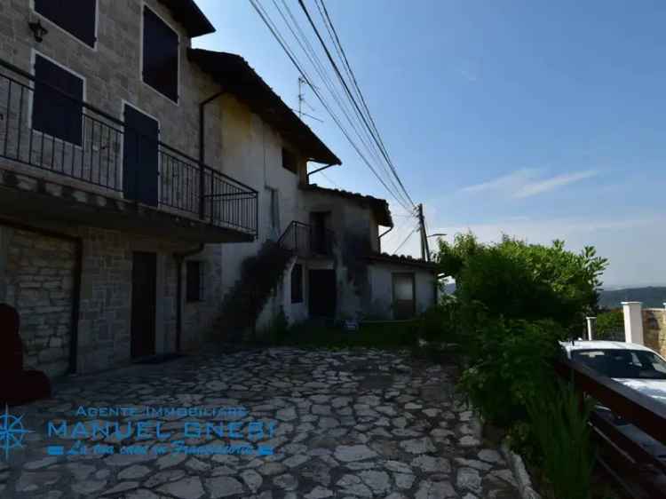 Rustico in Vendita Monticelli Brusati Vista Panoramica