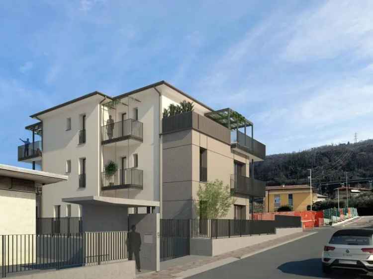 Quadrilocale Iseo Giardino Portico Nuova Costruzione