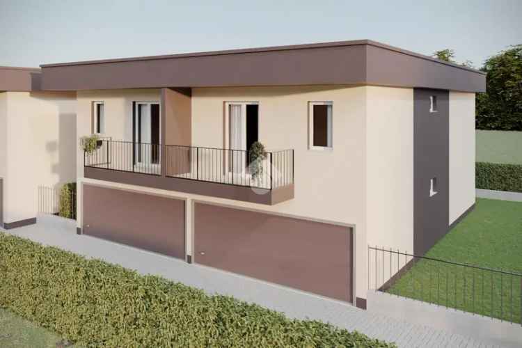 Villetta Bifamiliare Varedo Nuova Costruzione 4 Locali Giardino