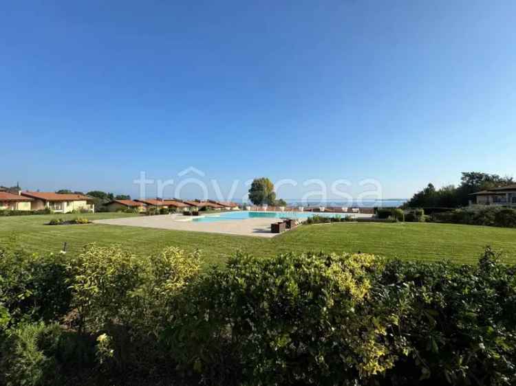 Trilocale Vista Lago Manerba del Garda Residence Piscina